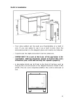 Предварительный просмотр 22 страницы Baumatic BWC150SS-AUS Instruction Manual