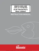 Предварительный просмотр 1 страницы Baumatic BWC614SS-ANZ User Manual