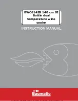 Baumatic BWC614SS User Manual preview