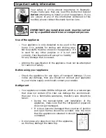 Preview for 4 page of Baumatic BWCDZ150GL User Manual