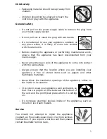 Preview for 5 page of Baumatic BWCSZ150GL1 User Manual