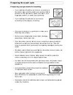 Предварительный просмотр 12 страницы Baumatic BWD1100W User Manual