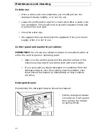 Предварительный просмотр 22 страницы Baumatic BWD1100W User Manual