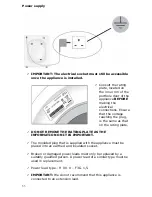 Предварительный просмотр 33 страницы Baumatic BWD1100W User Manual