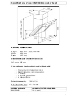 Предварительный просмотр 7 страницы Baumatic BWE600GL User Manual