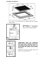 Предварительный просмотр 19 страницы Baumatic BWHC605 User Manual