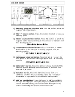 Предварительный просмотр 9 страницы Baumatic BWM1216W Instruction Manual