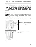 Предварительный просмотр 26 страницы Baumatic BWM1216W Instruction Manual