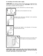 Предварительный просмотр 28 страницы Baumatic BWM1216W Instruction Manual