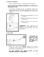 Предварительный просмотр 30 страницы Baumatic BWM1216W Instruction Manual