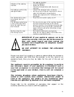 Предварительный просмотр 33 страницы Baumatic BWM1216W Instruction Manual