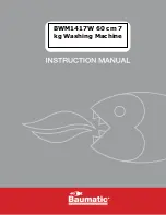 Baumatic BWM1417W Instruction Manual предпросмотр