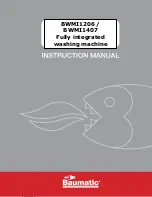 Предварительный просмотр 1 страницы Baumatic BWMI1206 Instruction Manual