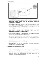 Предварительный просмотр 35 страницы Baumatic BWMI1206 Instruction Manual