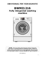 Предварительный просмотр 2 страницы Baumatic BWMI1216 Instruction Manual