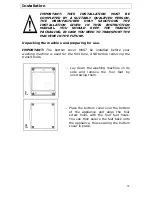 Предварительный просмотр 33 страницы Baumatic BWMI1216 Instruction Manual