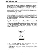 Предварительный просмотр 3 страницы Baumatic BY65.5SS User Manual