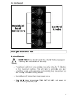 Предварительный просмотр 9 страницы Baumatic BYHC602 User Manual