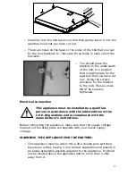 Preview for 17 page of Baumatic BYHC602 User Manual