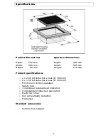 Предварительный просмотр 8 страницы Baumatic BYHI615 User Manual