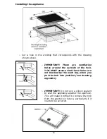 Предварительный просмотр 24 страницы Baumatic BYHI615 User Manual