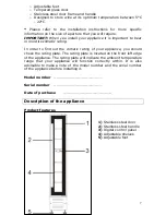 Preview for 7 page of Baumatic BYWC150SS User Manual