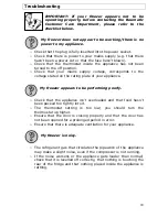 Preview for 20 page of Baumatic BZ550W Instruction Manual