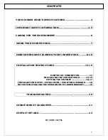 Preview for 3 page of Baumatic F60 SS User Manual