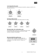 Предварительный просмотр 7 страницы Baumatic FI NC90 Installation, Use And Maintenance Instructions