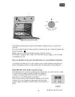 Предварительный просмотр 12 страницы Baumatic FI NC90 Installation, Use And Maintenance Instructions