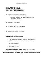 Preview for 4 page of Baumatic GELATO BIC1CH User Instruction Manual