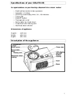 Предварительный просмотр 7 страницы Baumatic GELATO1SS Instruction Manual