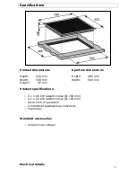 Preview for 7 page of Baumatic HHC601 User Manual