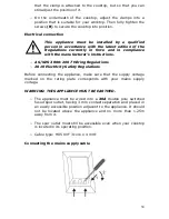 Preview for 16 page of Baumatic HHC601 User Manual