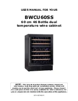 Baumatic IBERNA BWCU60SS User Manual preview