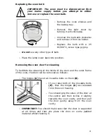 Предварительный просмотр 21 страницы Baumatic MEGACHEF B600MC Instruction Manual