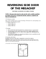 Preview for 10 page of Baumatic MEGACHEF2SS Instruction Manual