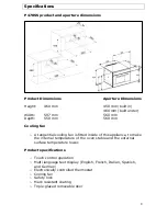 Предварительный просмотр 8 страницы Baumatic P470SS User Manual