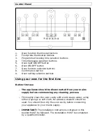 Предварительный просмотр 11 страницы Baumatic P470SS User Manual