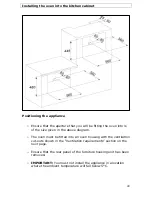 Предварительный просмотр 40 страницы Baumatic P470SS User Manual