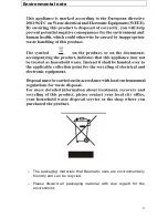 Preview for 4 page of Baumatic P610SS User Manual