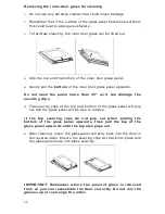 Предварительный просмотр 29 страницы Baumatic P619BS Instruction Manual