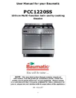 Preview for 2 page of Baumatic PCC1220SS User Manual