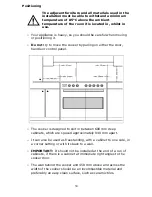 Preview for 30 page of Baumatic PCC9220BL Instruction Manual