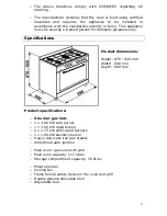 Preview for 10 page of Baumatic PCG9110SS Instruction Manual