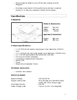 Предварительный просмотр 8 страницы Baumatic PHC620SS Instruction Manual