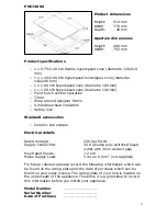 Предварительный просмотр 9 страницы Baumatic PHC620SS Instruction Manual