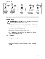 Предварительный просмотр 12 страницы Baumatic PHC620SS Instruction Manual