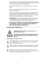 Preview for 12 page of Baumatic PVC2SS Pythagora User Manual