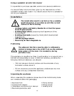 Preview for 14 page of Baumatic PVC2SS Pythagora User Manual